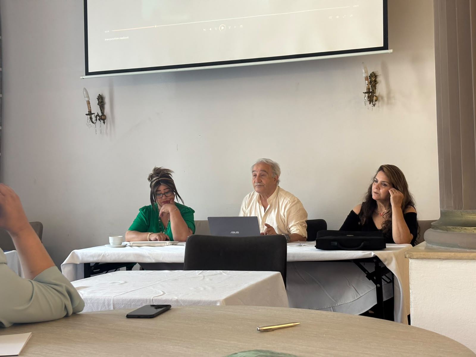 Au présidium de l'élection décennale, juin 2026
