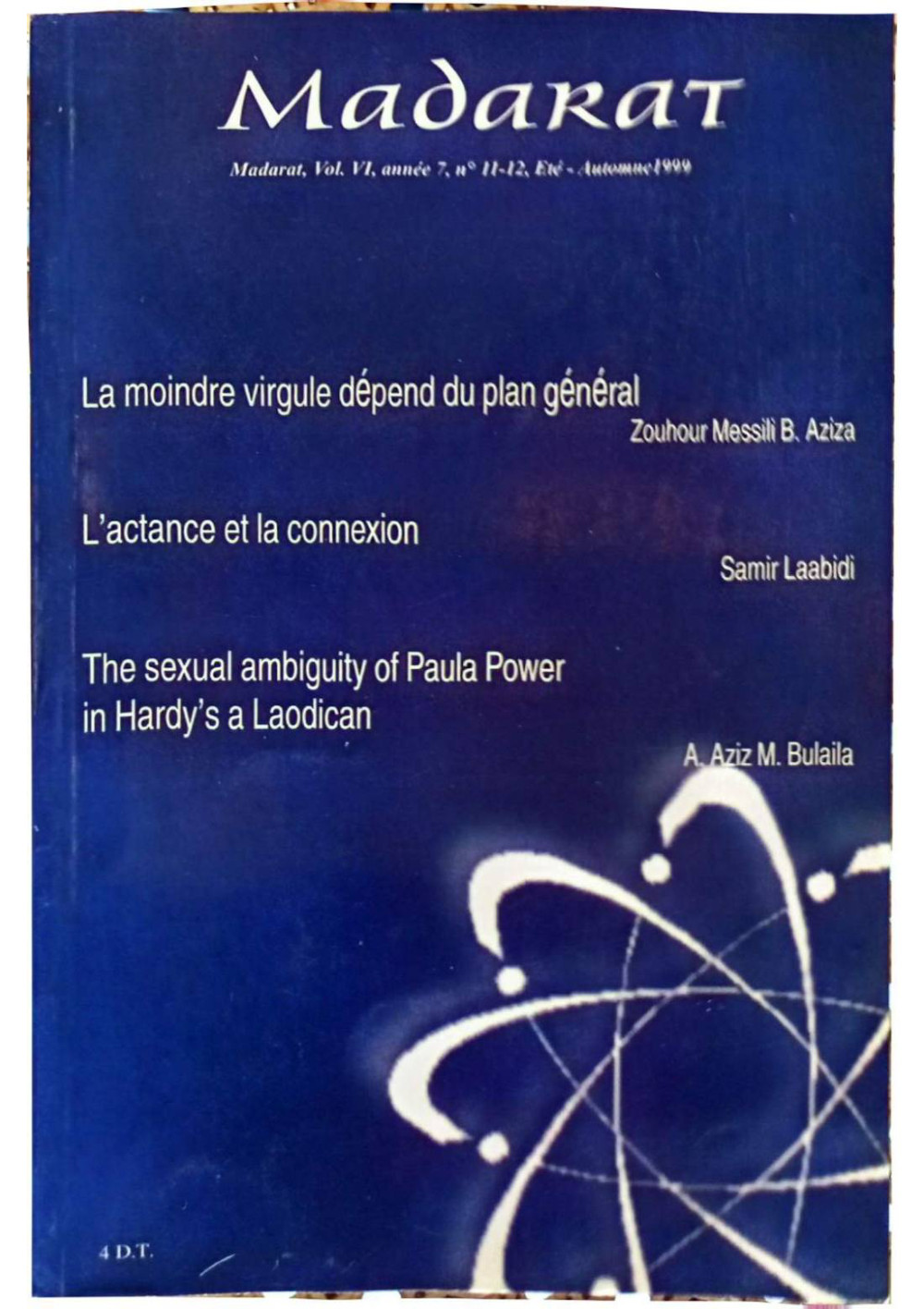Couverture française Madarat N° 11-12