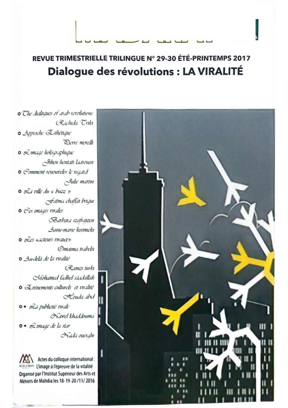 Couverture française Madarat N° 29-30