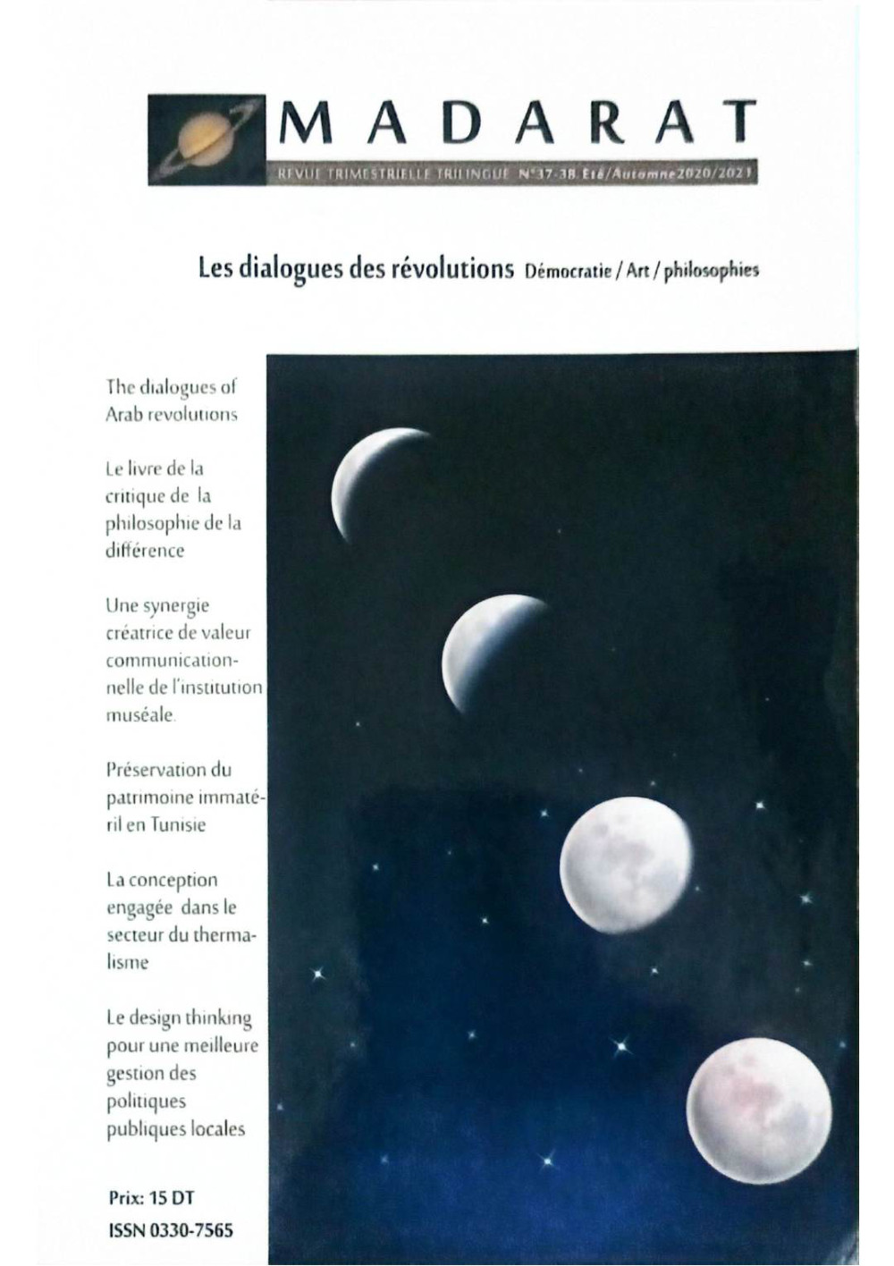 Couverture française Madarat N° 37-38